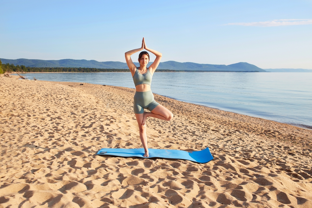 yoga am strand