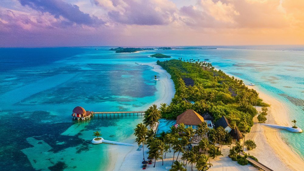 Maledivische Insel